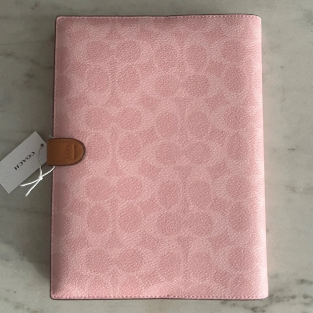 Coach Pink Notebook